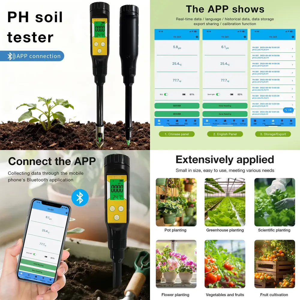 Smart Pot - WAP01 Testeur de pH intelligent pour