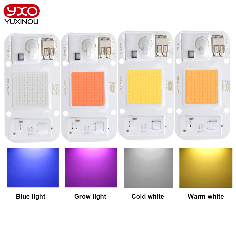 Grow Light Led - 50W COB LED élèvent la lumière