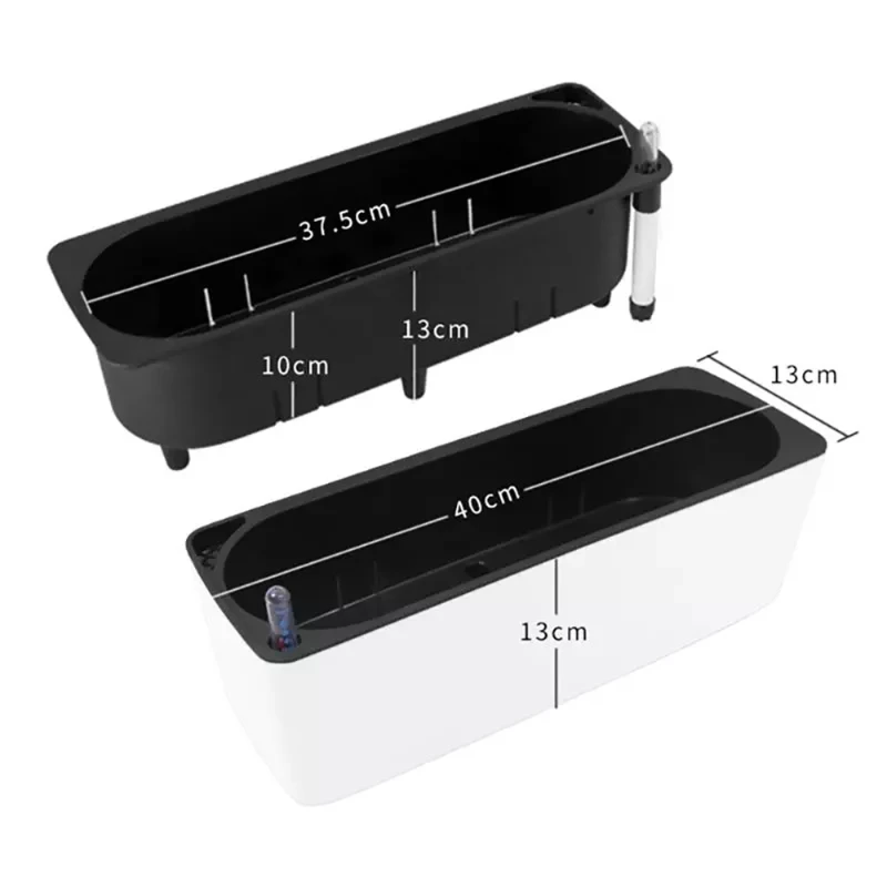Pot de fleur rectangulaire par - Hydroponic Grow Pod avis et prix