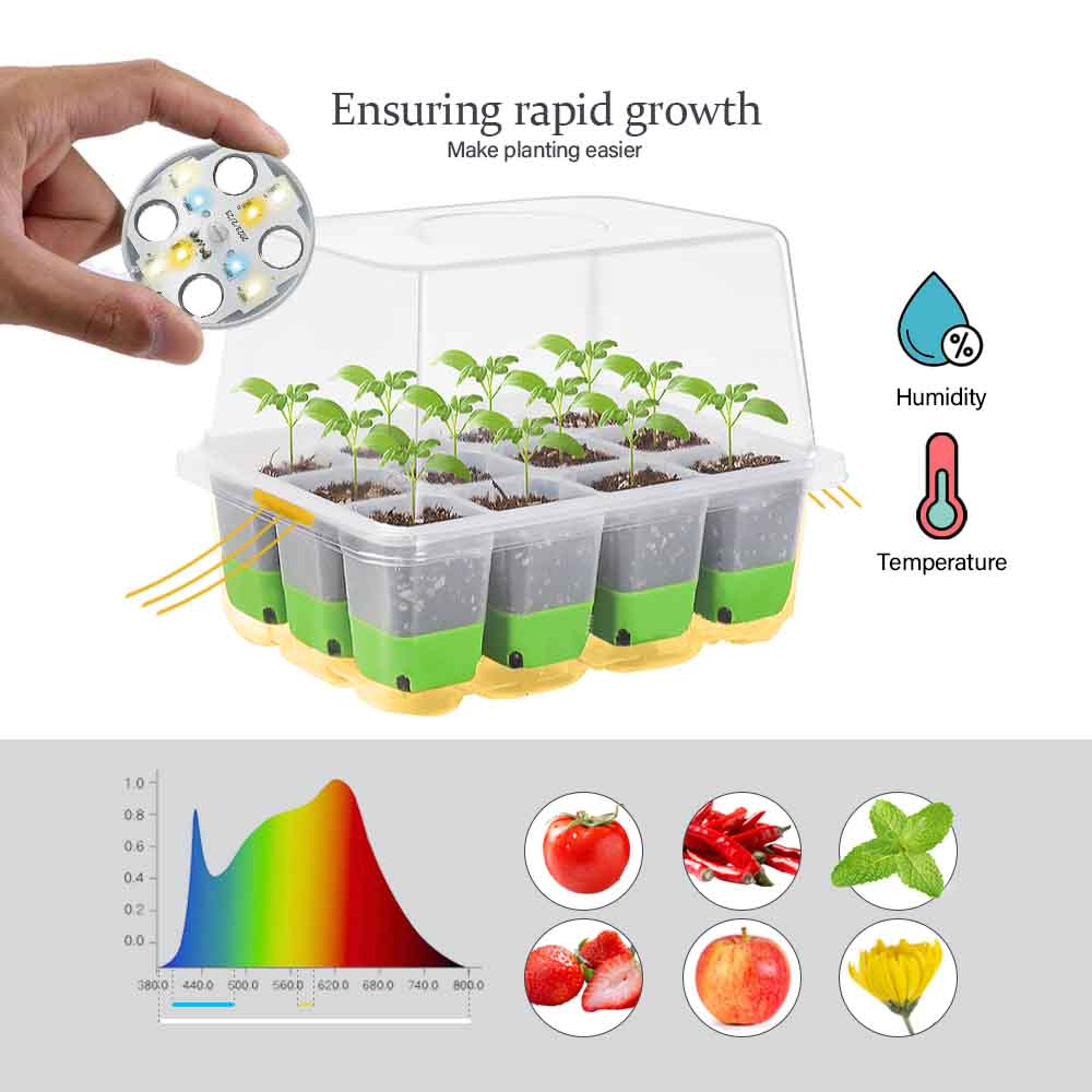 Kit de démarrage de semis avec - Indoor Garden Kit avis et prix