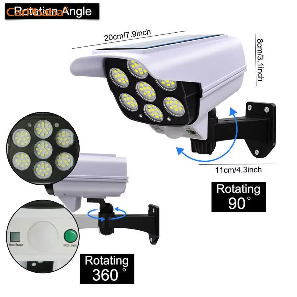 Lumière solaire extérieure cap - Garden Camera avis et prix